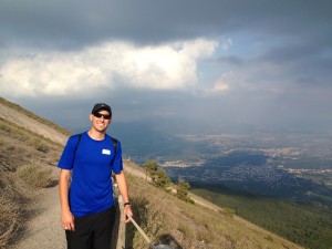 Storm coming on Vesuvius