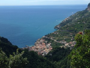 walk through Amalfi to Ravello