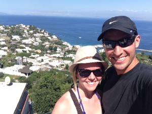 At the top of Capri Town