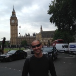 Josh with big ben