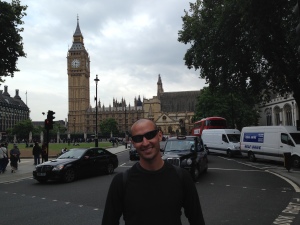 Josh with big ben