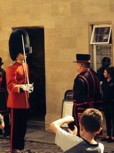 Changing of the guards, london tower