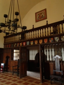 Inside Doune Castle