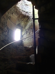 Inside castle