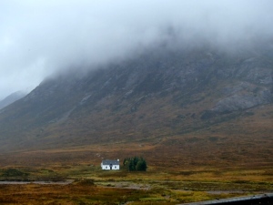 Driving near Glen Coe