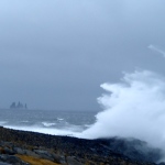 The waves at Dyrholaey