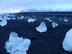 Glacier Lagoon, Black Sand Beach