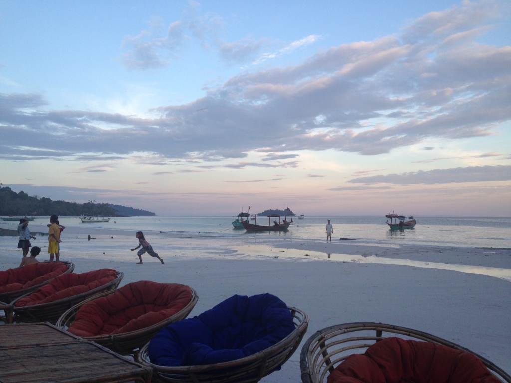 Sunset at beach