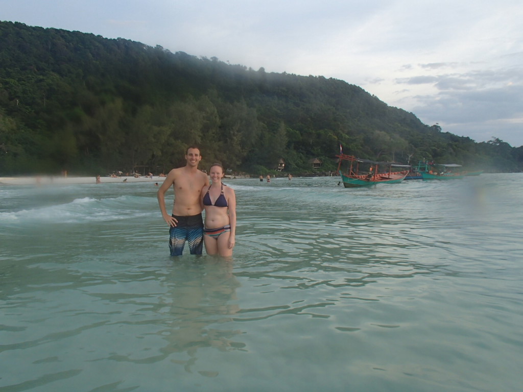 Swimming at Long Beach