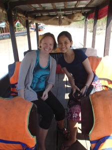 Tonle Sap lake(Kompoung Pluk) floating village