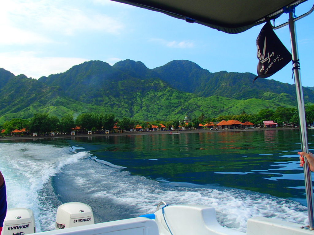 View from boat